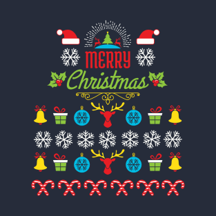 Merry Christmas! Ugly Sweater T-Shirt