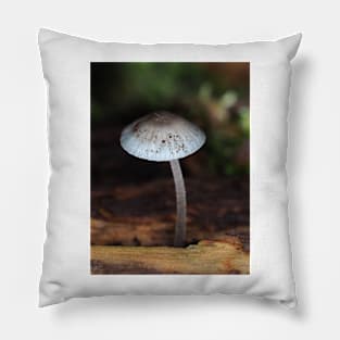 Tiny blue mushroom Pillow