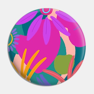 Floral burst Pin