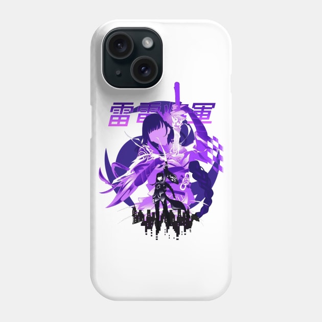 The Best Raiden Shogun Phone Case by K Vision TM