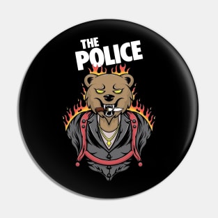 Police bear Pin