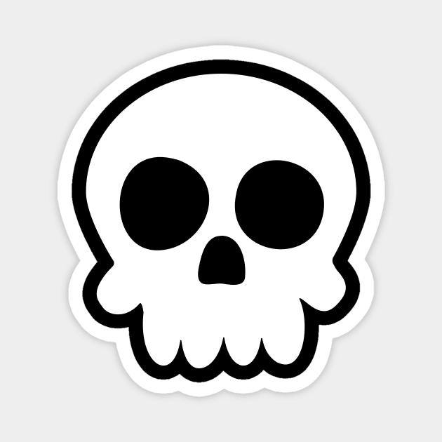 Vault of Midnight Soft Skull Magnet by VaultofMidnight