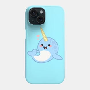 Kawaii Narwhal Phone Case