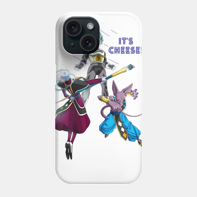 Vegeta Movie Quote "It's Cheese!" Phone Case by phxaz