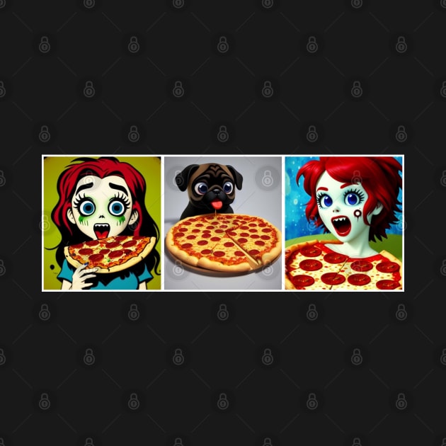 Pizza Friends by Clown Barf
