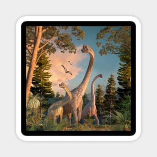 Brachiosaurus Walk Magnet