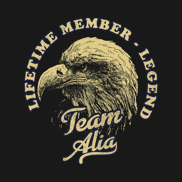 Alia Name - Lifetime Member Legend - Eagle by Stacy Peters Art