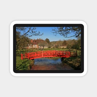 Red Bridge, Heale Gardens Magnet