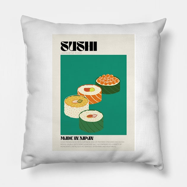 Sushi Pillow by osmansargin