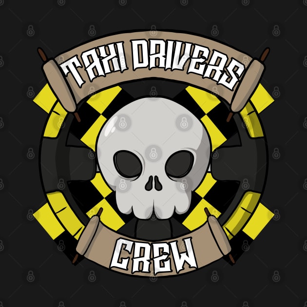 Taxi Drivers Jolly Roger pirate flag by RampArt