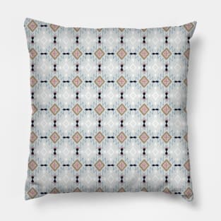 Ethnic Abstract Hand Drawn Geometric Pillow