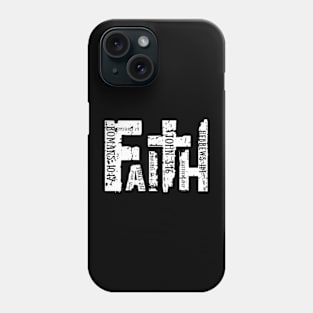 Christian Shirt, Bible Verse T-Shirt, Religious Outfit, Retro Faith T Shirt, Christian Cross Graphic Tees, Genderneutral Adult Tshirts Phone Case