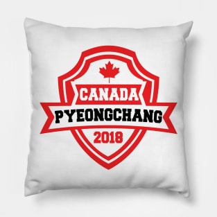 Team Canada Pyeongchang 2018 Pillow