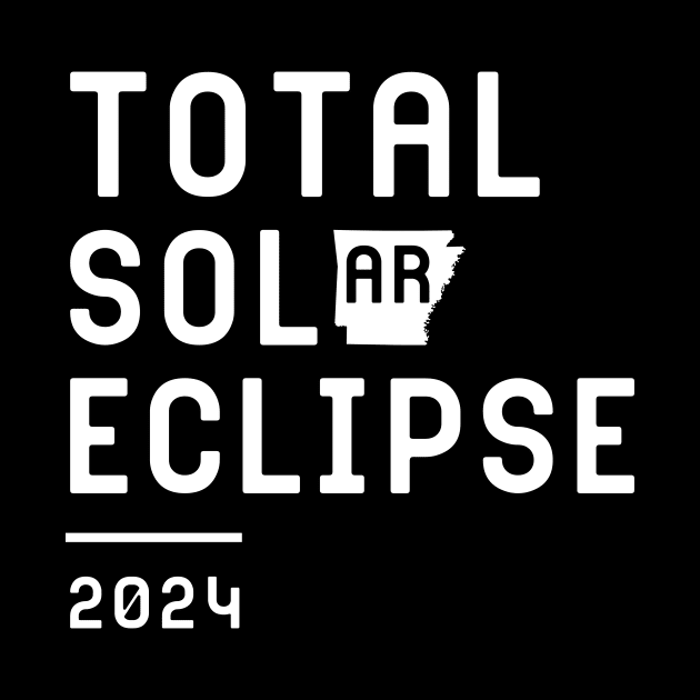 Total Solar Eclipse Arkansas by Relaxed Creative