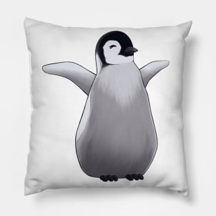 Happy Penguin Pillow