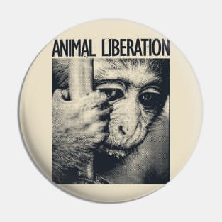 animal liberation Pin