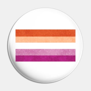 Shimmer Lesbian Pride Flag Pin