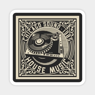 Chicago House Music Magnet