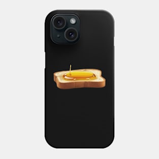 Honey Toast Bee Sandwich Bread Beekeeper Vintage Yummy Kawaii Coffee Phone Case