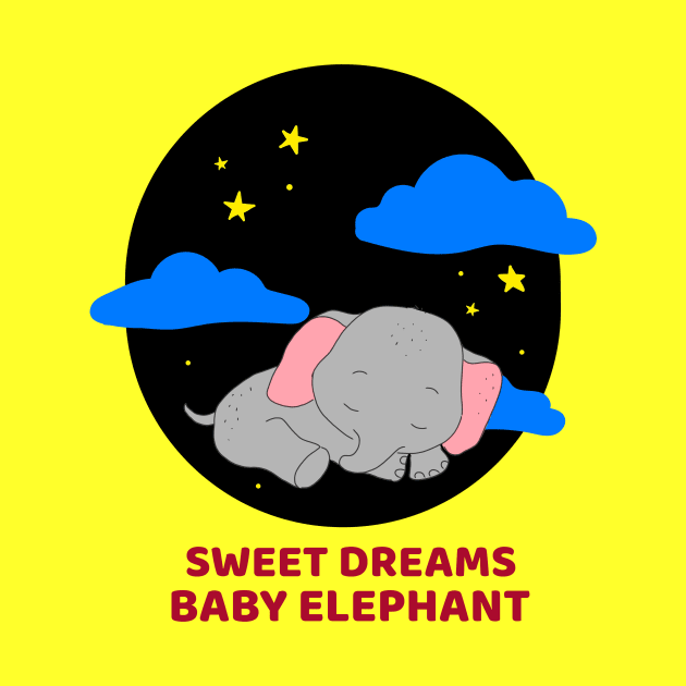 Sweet Dreams Baby Elephant | Cute Baby by KidsKingdom