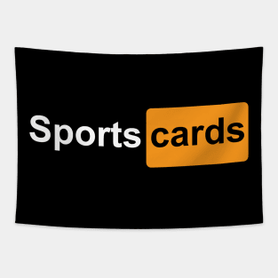 Sports cards (Adult Themed) Tapestry