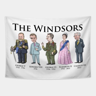 The Windsors (Horizontal Design) Tapestry