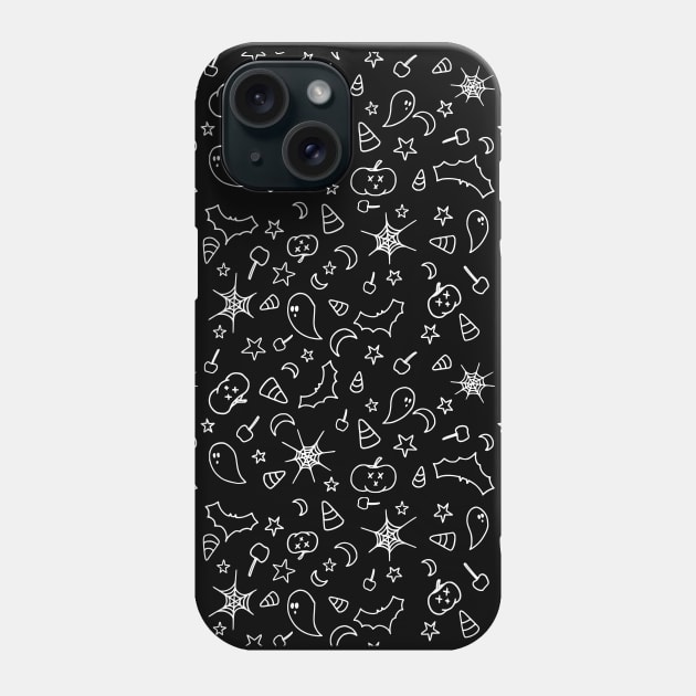 Halloween Surface Pattern Phone Case by prettyinpunk