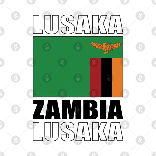 Flag of Zambia by KewaleeTee