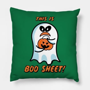 Boo Sheet! Pillow