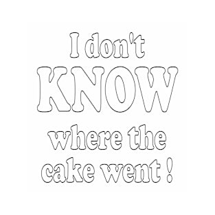 The Disappearing Cake T-Shirt