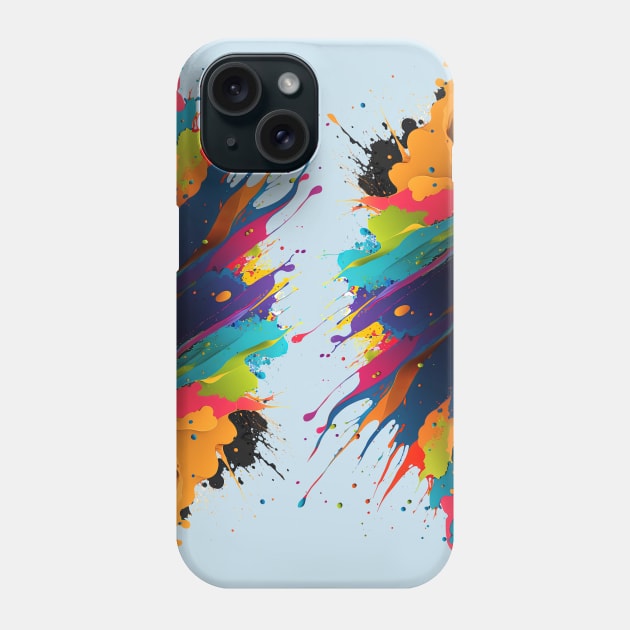 Abstract liquid motion flow explosion. Phone Case by MariDein