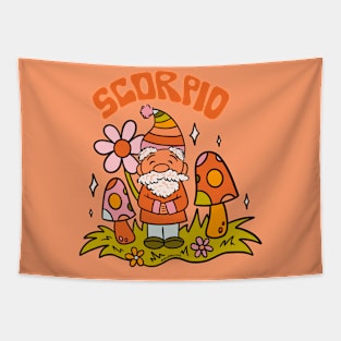 Scorpio Gnome Tapestry