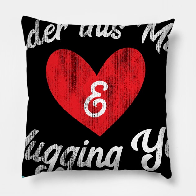 I'm Smiling under this Mask and Hugging you in my heart Pillow by heidiki.png