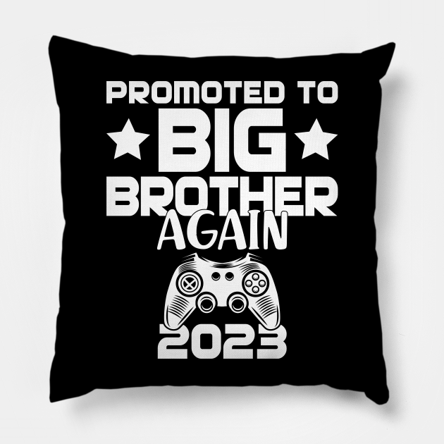 Promoted To Big Brother Again 2023 Baby Announcement Boy Kids Gift