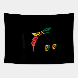 Celebrate Juneteenth Afro Woman African Pride Black Women Tapestry