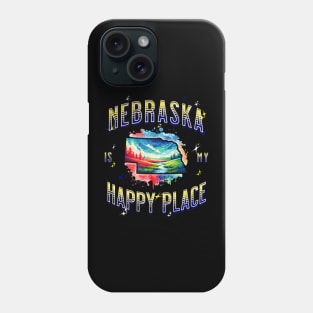 Nebraska is my Happy Place Phone Case