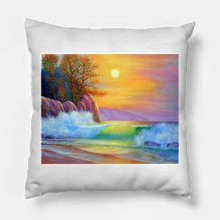 LA MER  A View of the Ocean Pillow