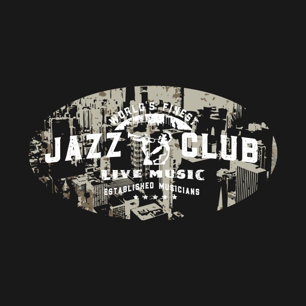 Urban Jazz Club Emblem by jazzworldquest