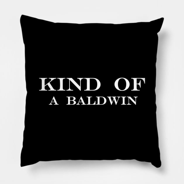 kind of a baldwin Pillow by NotComplainingJustAsking