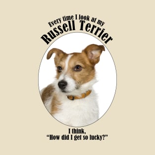 Lucky Russell Terrier T-Shirt