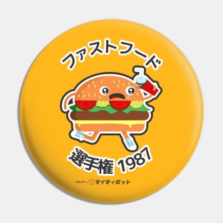 Fast Food Championship '87 Japan Pin