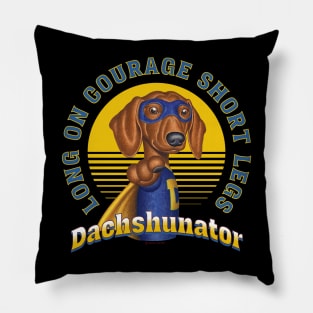 Dachshunator Pillow