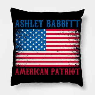 Ashley Babbitt American Patriot Pillow