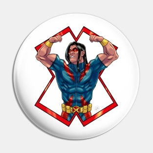 Brother Warrior Pin