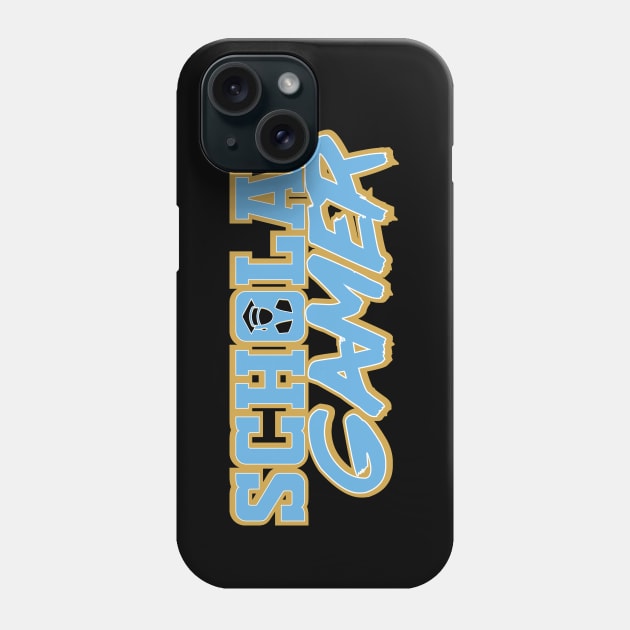 Scholar Gamer Phone Case by vphsgraphics