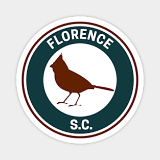 Vintage Florence South Carolina Magnet