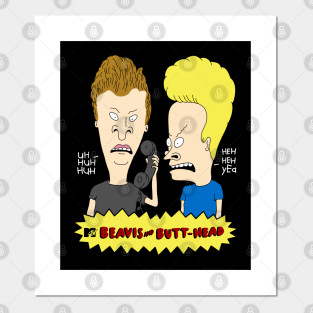 Beavis And Butthead Posters And Art Prints Teepublic