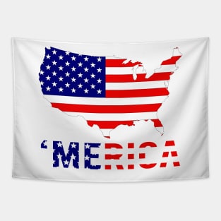 Funny Merica Gift / 4th of july Gift / Independence Day Tapestry