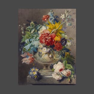 Georgius Jacobus johannes van Os' Bouquet of Flowers in a Vase T-Shirt