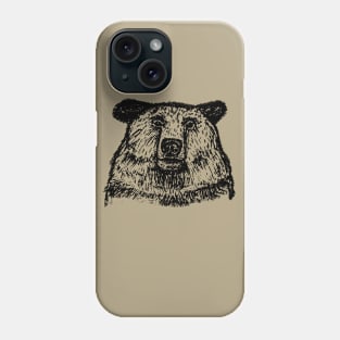 Transparent Bear Phone Case